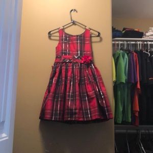 Formal Red and black plaid.